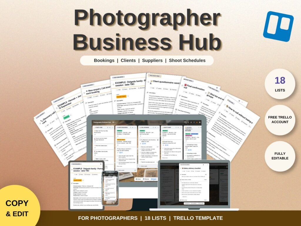 Photographer Business Hub preview